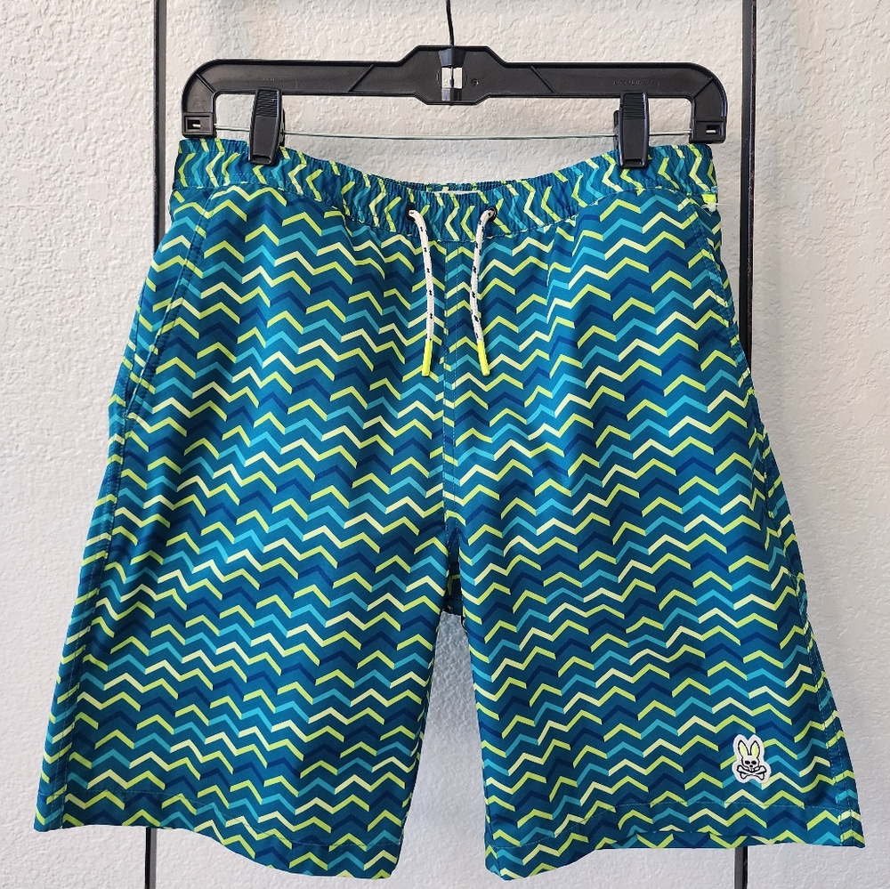 Psycho Bunny Boys Carwin Swim Trunks - Picture 8 of 8
